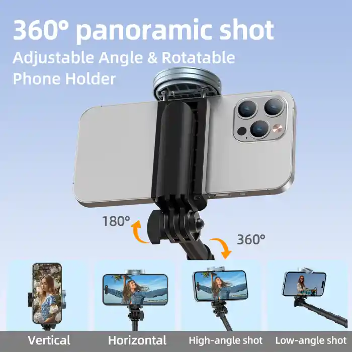 JMARY KT-259 Camera Phone Selfie Stick and Mini Tripods with Remote Shutter